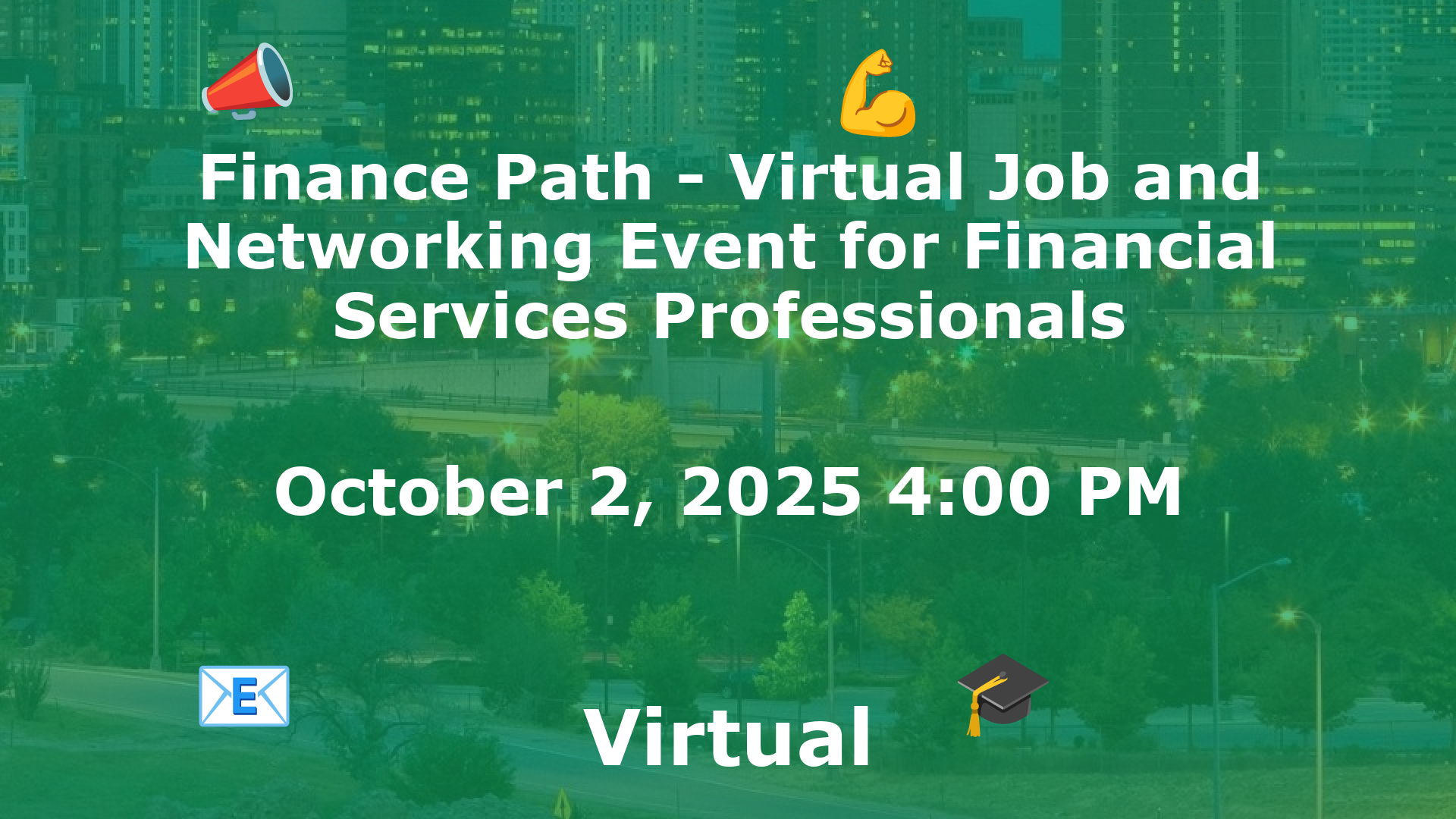 Finance Path - Virtual Job and Networking Event for Financial Services Professionals event image